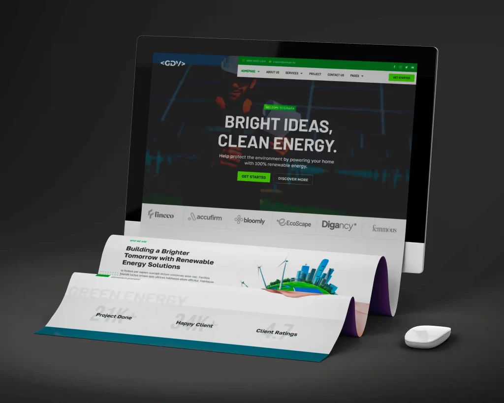 Home - Agência GDV Criação de Sites e Marketing - Desenvolvimento e criação de sites - Site 2